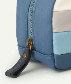 Trousse bleue imperméale enfant en fibres recyclées