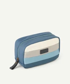 Trousse bleue imperméale enfant en fibres recyclées