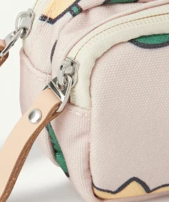 Trousse double compartiment fille imprimé fleuri
