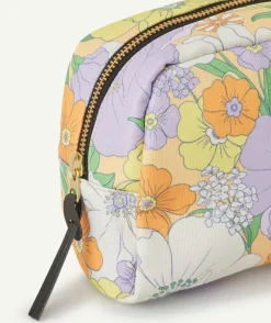 Trousse imprimée floral colorée 21 x 12 x 10 cm