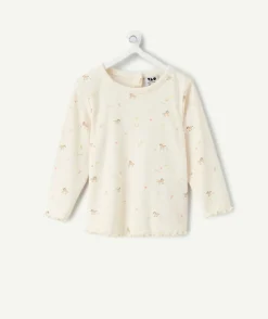 T-shirt bébé fille imprimé animal