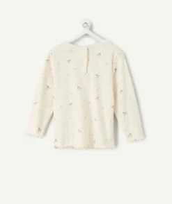 T-shirt bébé fille imprimé animal