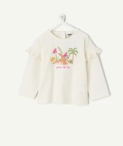 T-shirt bébé fille imprimée