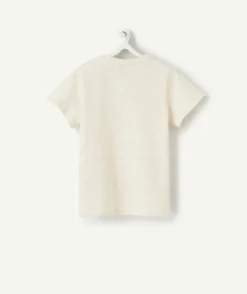 T-shirt bébé garçon écru chiné