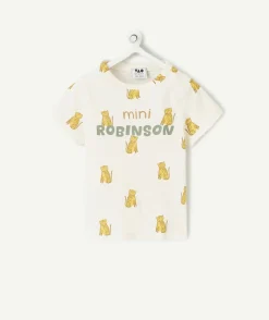 T-shirt bébé garçon imprimé animal