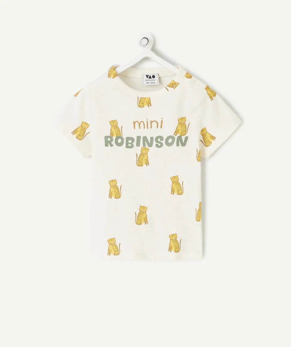 T-shirt bébé garçon imprimé animal