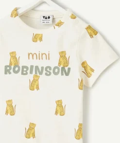T-shirt bébé garçon imprimé animal
