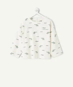 T-shirt bébé garçon imprimé crocodiles