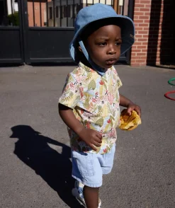 T-shirt bébé garçon imprimé feuillage