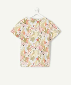 T-shirt bébé garçon imprimé feuillage