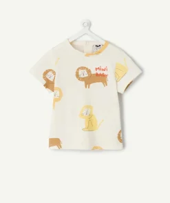 T-shirt bébé garçon imprimé lions