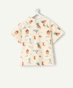T-shirt bébé garçon imprimé safari