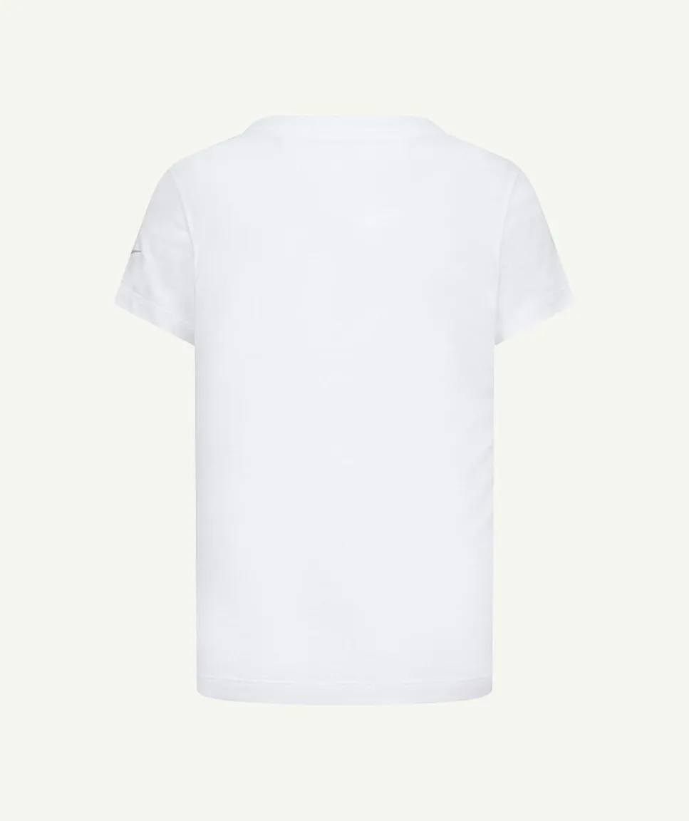 T-shirt fille blanc imprimé
