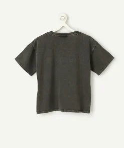 T-shirt fille imprimé léopard