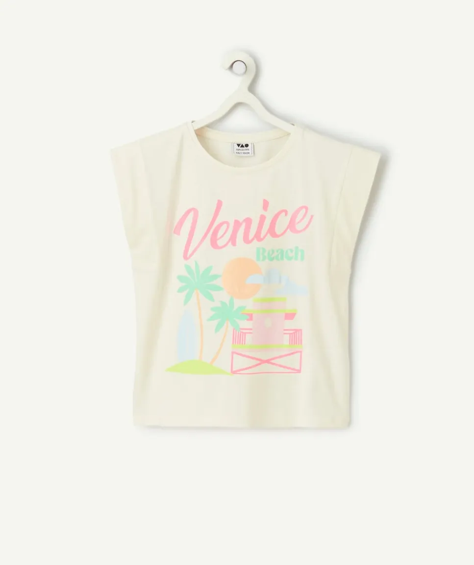 T-shirt fille imprimé venice beach