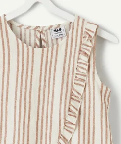 T-shirt fille rayé