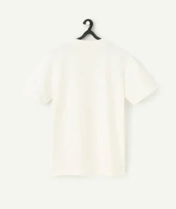 T-shirt garçon blanc