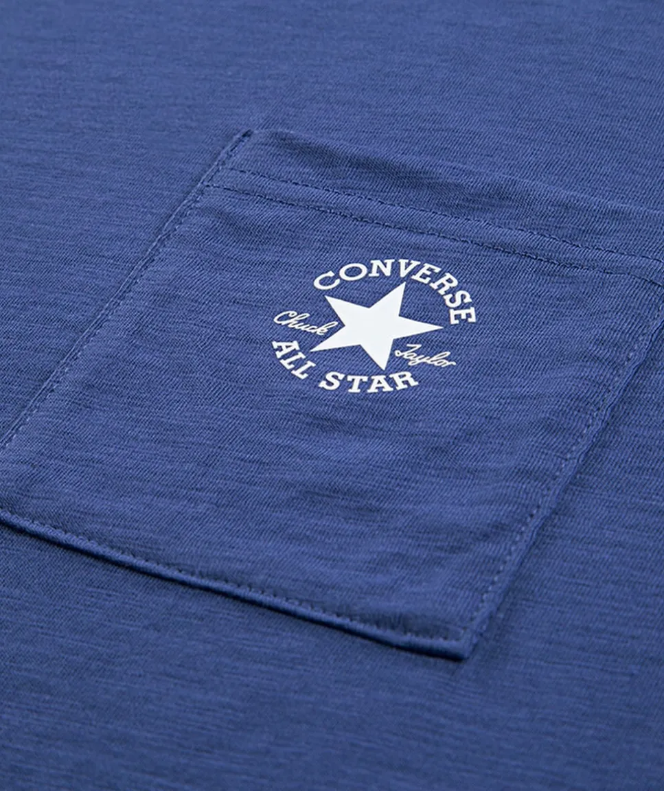 T-shirt garçon droit bleu