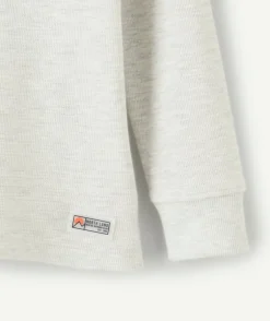T-shirt garçon gris