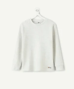 T-shirt garçon gris