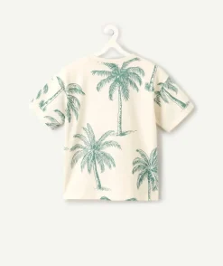 T-shirt garçon imprimé palmiers