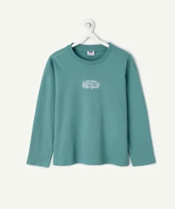 T-shirt garçon manches longues imprimé