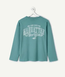 T-shirt garçon manches longues imprimé