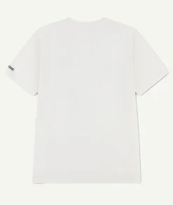 T-shirt garçon oversize blanc