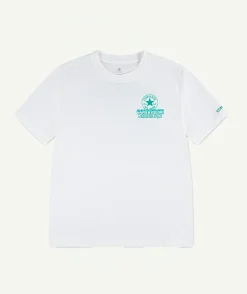 T-shirt garçon oversize blanc