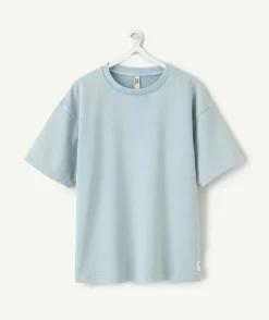 T-shirt garçon oversize bleu