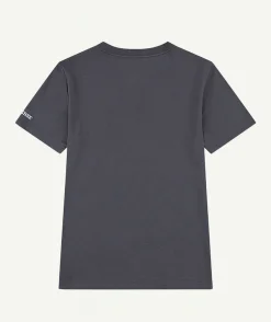 T-shirt garçon oversize gris