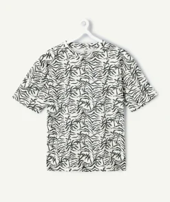 T-shirt garçon oversize imprimé