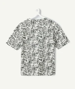 T-shirt garçon oversize imprimé
