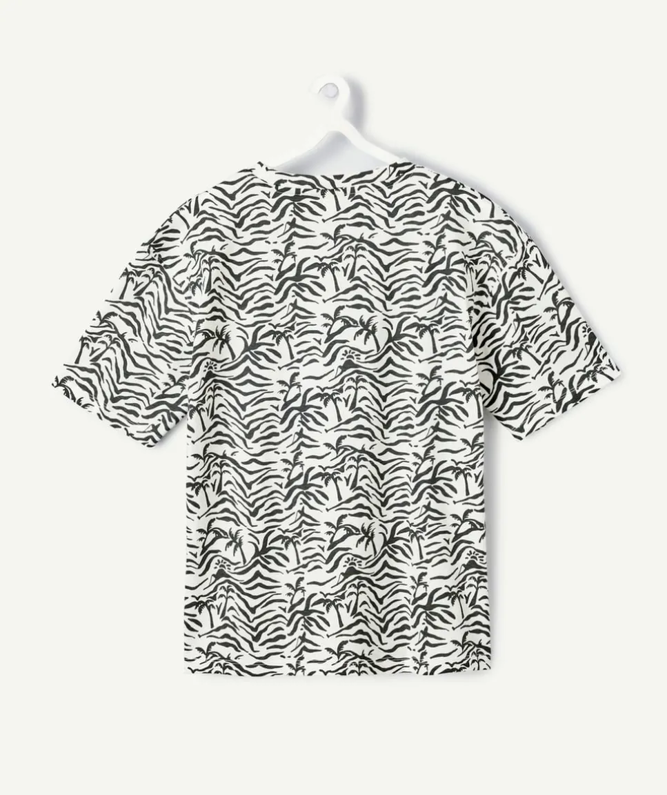T-shirt garçon oversize imprimé