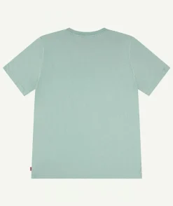 T-shirt garçon vert imprimé
