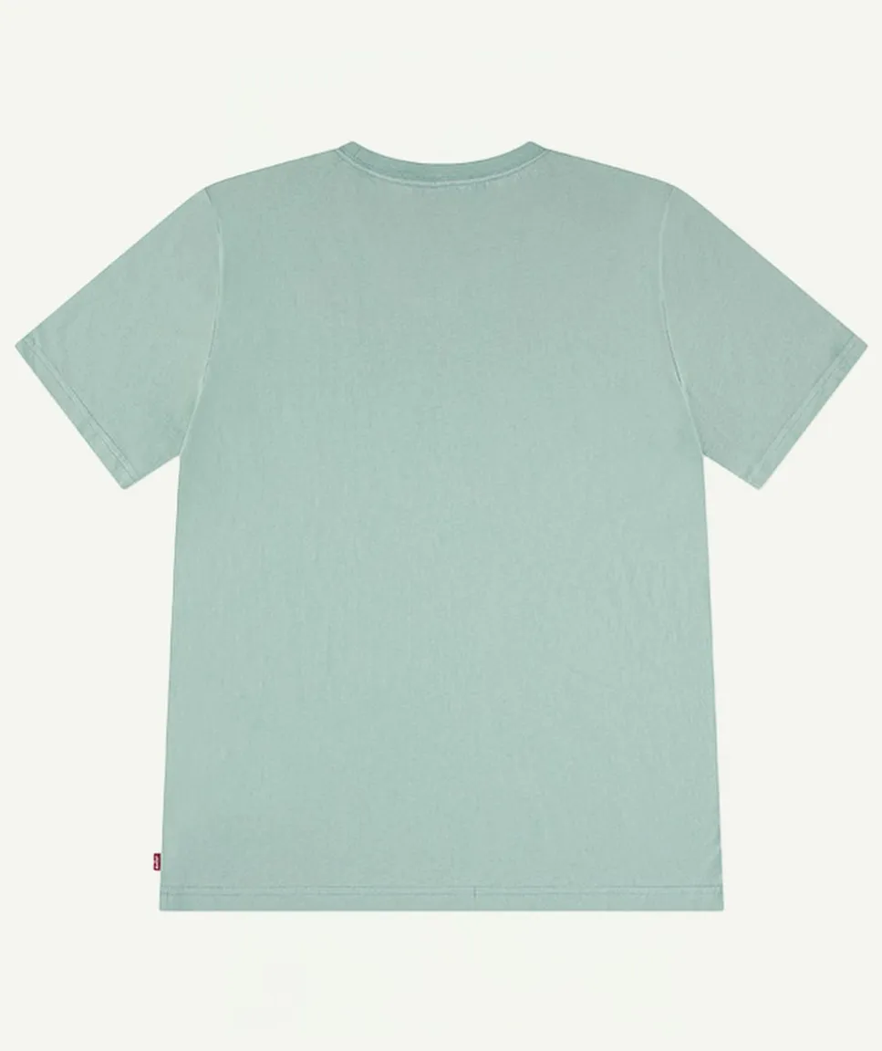 T-shirt garçon vert imprimé