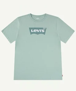T-shirt garçon vert imprimé