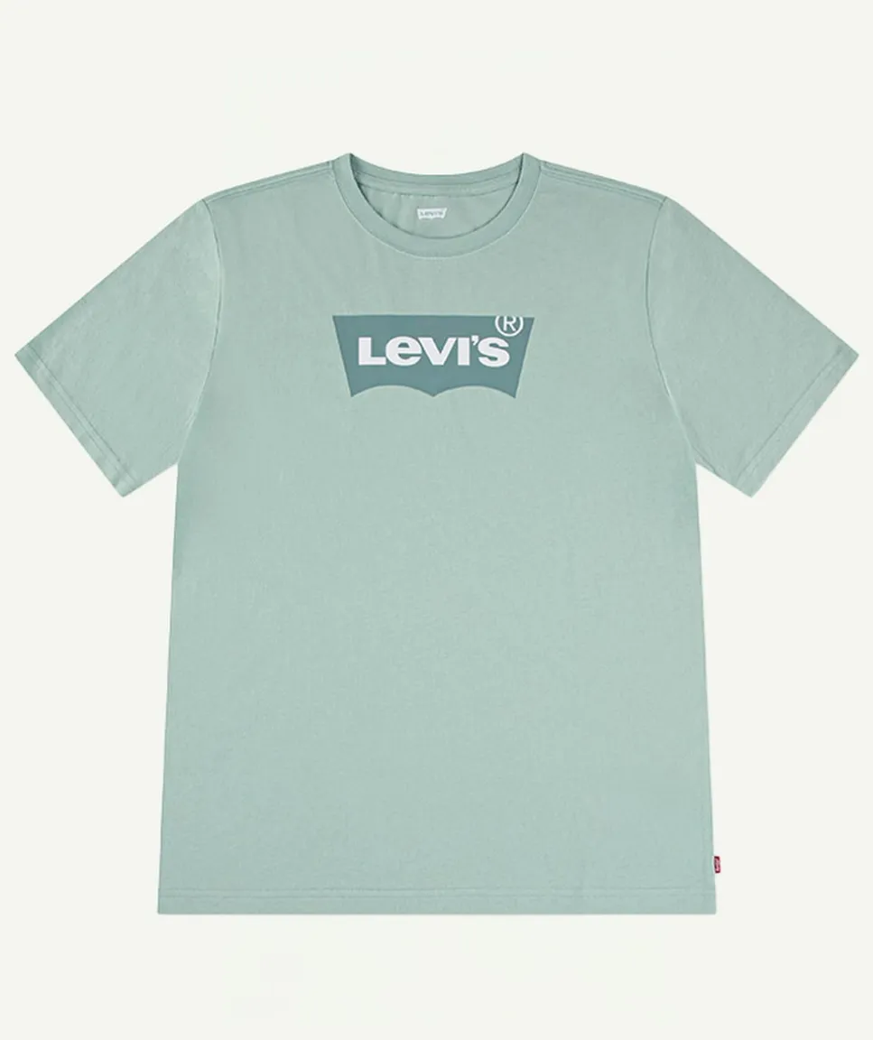 T-shirt garçon vert imprimé