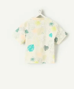 T-shirt manches courtes feuillage pour bébé garçon