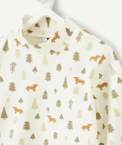 T-shirt manches longues bébé garçon imprimé nature