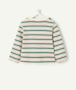 T-shirt manches longues bébé garçon rayé