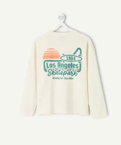 T-shirt manches longues garçon imprimé