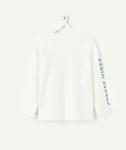 T-shirt manches longues garçon imprimé street vibes