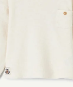 T-shirt oversize bébé garçon écru