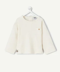 T-shirt oversize bébé garçon écru