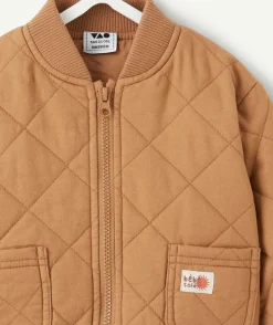 Veste bombers bébé garçon marron