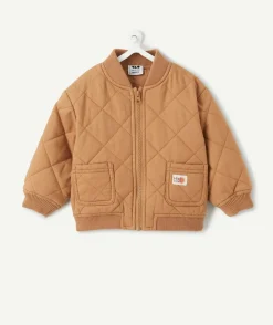 Veste bombers bébé garçon marron