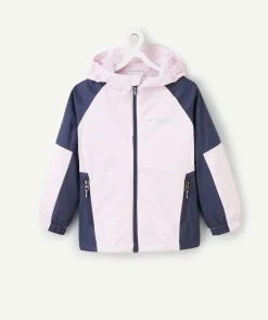 Veste de pluie dalby springs rose et grise