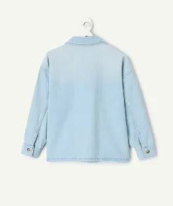 Veste garçon bleu à boutons