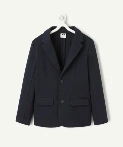 Veste garçon bleu marine élégante